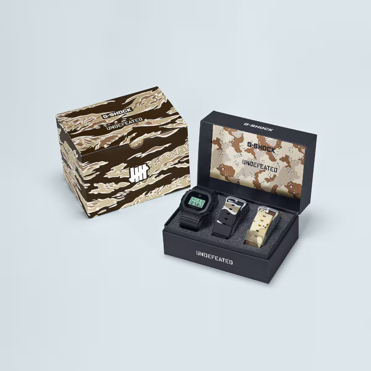 G-SHOCK x UNDEFEATED Camouflage DWE-5600UD-1 Collaboration Wristwatch