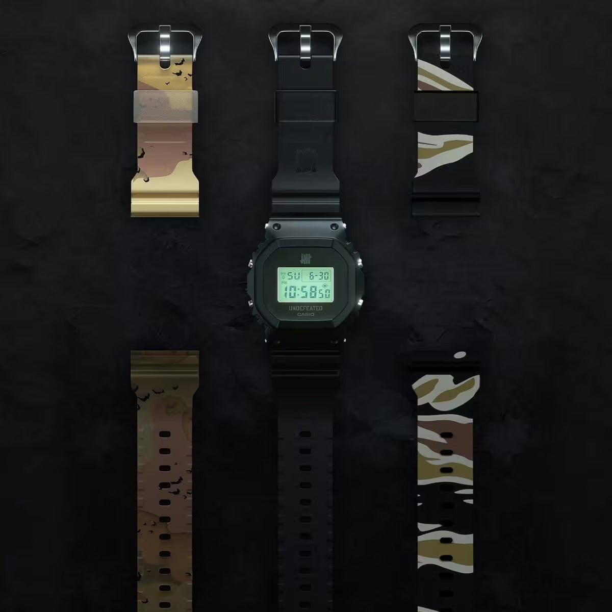 G-SHOCK x UNDEFEATED Camouflage DWE-5600UD-1 Collaboration Wristwatch